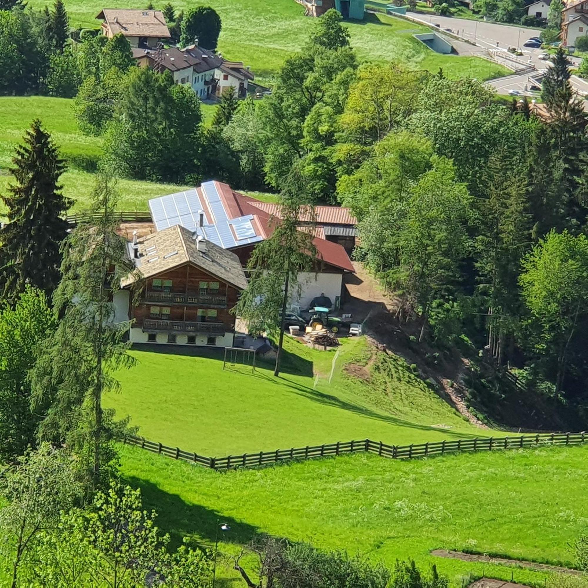 Villa Agritur Maso Piasina Teser im Fleimtal Exterior foto